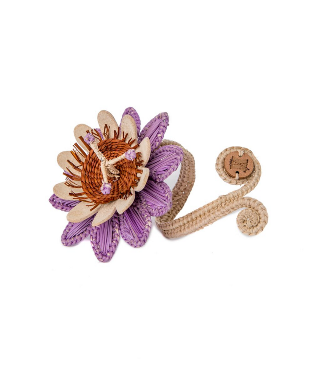Flor de Maracuya Lilac Napkin Rings (Set of 4)