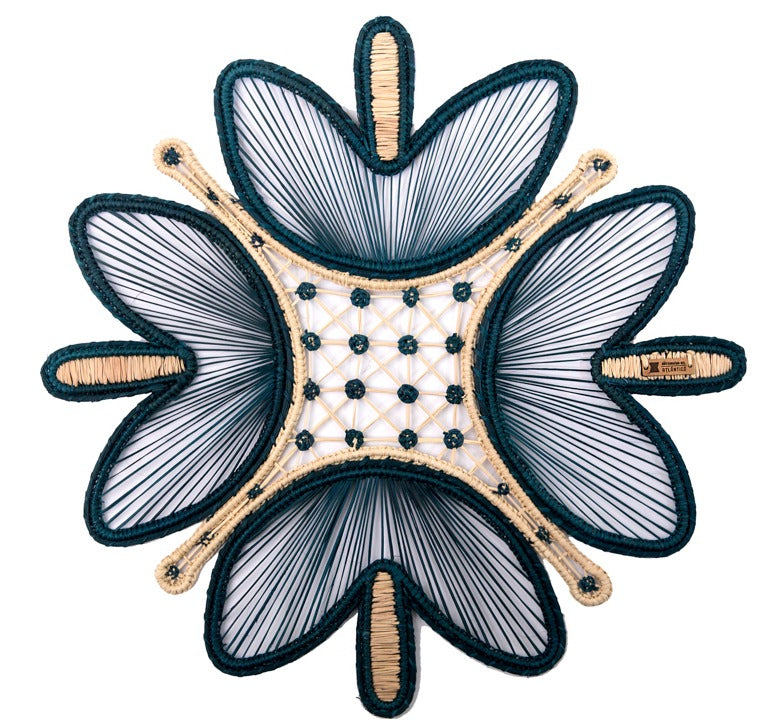 Pistilos Blue Placemats (Set of 4)